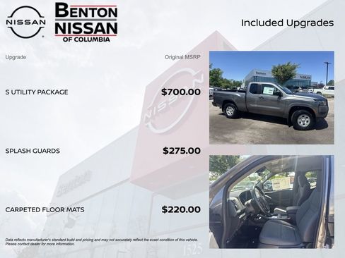 New 2026 Nissan Frontier S w/ S Utility Package AWD/4WD image 7