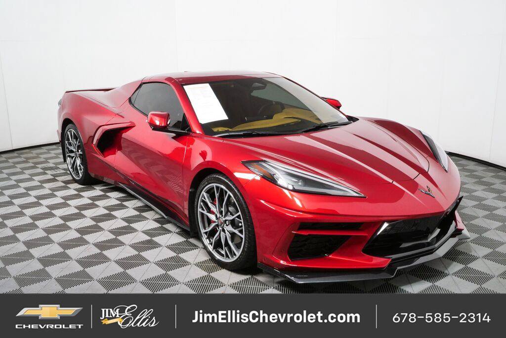 Certified 2024 Chevrolet Corvette Stingray Premium Conv w/ 3LT RWD image 1