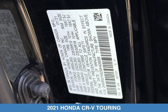 Used 2021 Honda CR-V Touring image 32