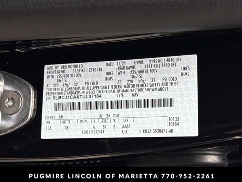 New 2026 Lincoln Corsair Premiere image 34