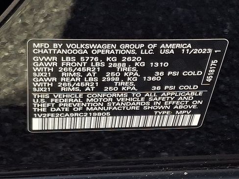 Used 2024 Volkswagen Atlas Cross Sport SEL Premium R-Line AWD/4WD image 27