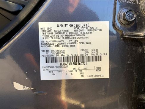 Used 2022 Ford EcoSport S image 61