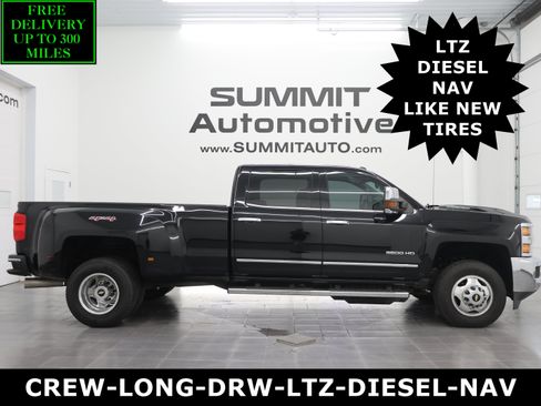 Used 2017 Chevrolet Silverado 3500 LTZ w/ Duramax Plus Package AWD/4WD image 1