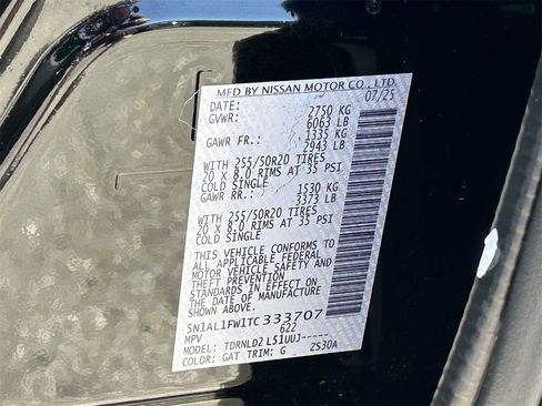 New 2026 INFINITI QX60 Sport w/ Dark Cargo Package image 35