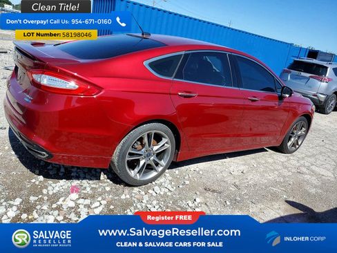 Used 2015 Ford Fusion Titanium AWD/4WD image 4
