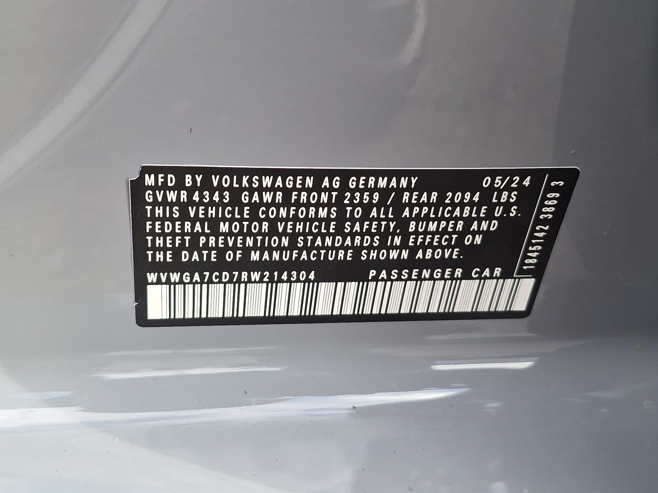 Used 2024 Volkswagen GTI S FWD image 23