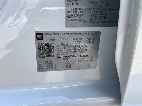 Used 2022 GMC Sierra 1500 SLT w/ SLT Convenience Package RWD image 37