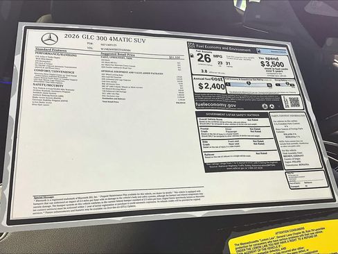 New 2026 Mercedes-Benz GLC 300 4MATIC image 18