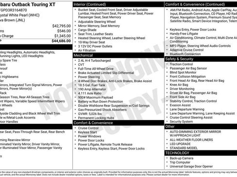 Used 2024 Subaru Outback Touring XT image 3
