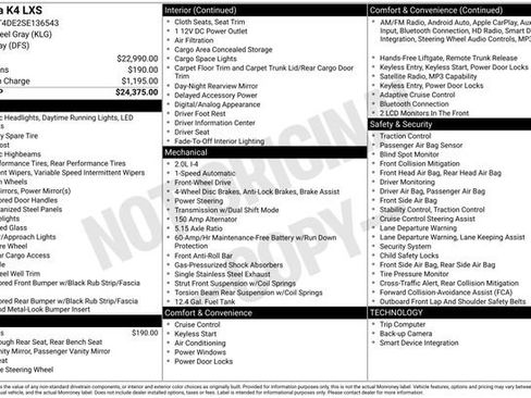 Used 2025 Kia K4 LXS image 50