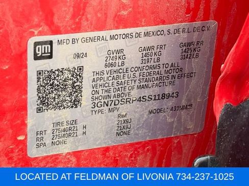 Used 2025 Chevrolet Equinox EV RS FWD image 10