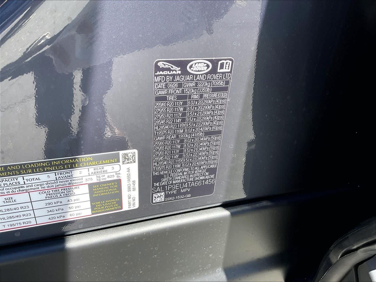 New 2026 Land Rover Range Rover Sport SE AWD/4WD image 36