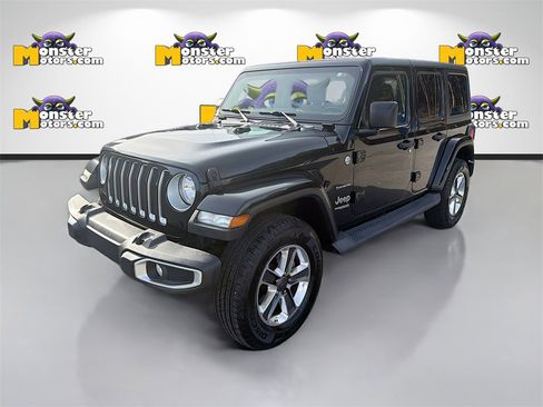 Used 2020 Jeep Wrangler Unlimited Sahara image 1