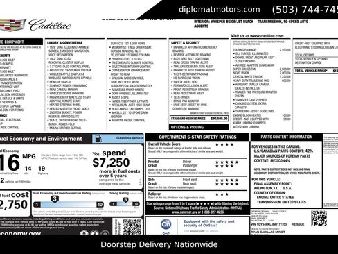 Used 2022 Cadillac Escalade Sport w/ Touring Package image 2