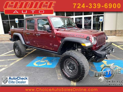 Used 2021 Jeep Gladiator Rubicon w/ Trailer Tow Package AWD/4WD image 1