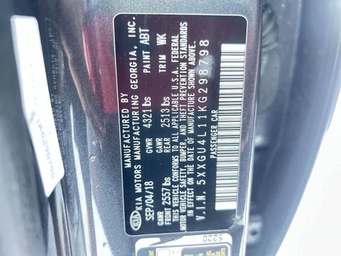 Used 2019 Kia Optima EX w/ EX Premium Package FWD image 2