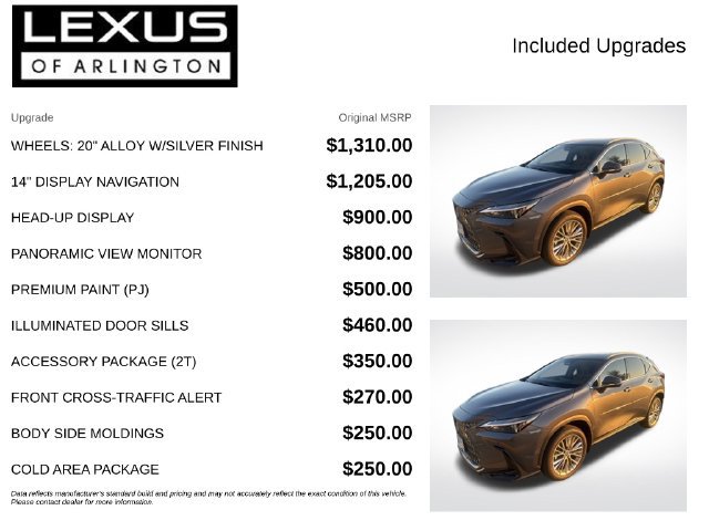 Used 2025 Lexus NX 350h AWD w/ Accessory Package (2T) image 4