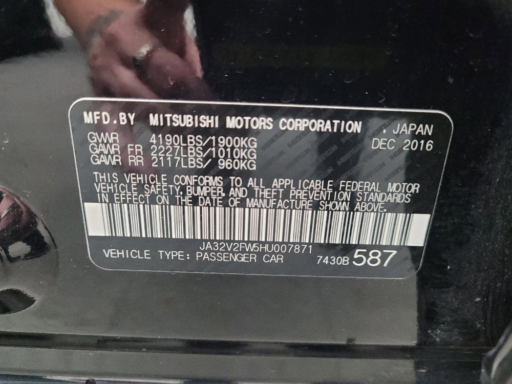 Used 2017 Mitsubishi Lancer SEL AWD/4WD image 33