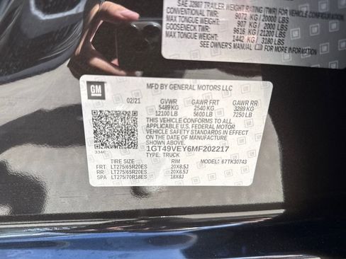 Used 2021 GMC Sierra 3500 AT4 w/ AT4 Premium Plus Package image 30