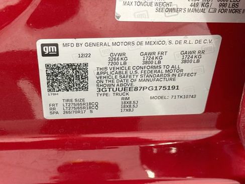 Certified 2023 GMC Sierra 1500 AT4 w/ AT4 Premium Package AWD/4WD image 28
