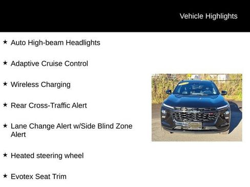 Used 2024 Chevrolet Trax RS w/ Sunroof Package image 22