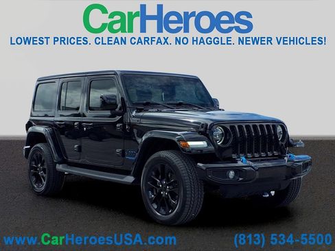Used 2021 Jeep Wrangler Unlimited Sahara AWD/4WD image 1