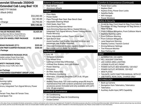 New 2026 Chevrolet Silverado 2500 Custom w/ Custom Value Package image 5