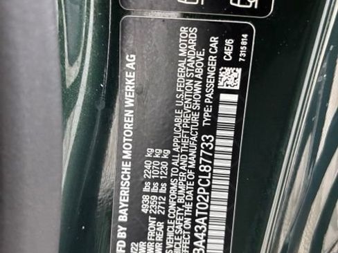 Used 2023 BMW 430i xDrive Convertible w/ M Sport Package AWD/4WD image 32