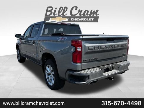 Used 2021 Chevrolet Silverado 1500 Custom w/ LPO, Dark Essentials Package AWD/4WD image 16