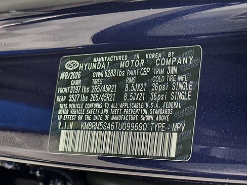 New 2026 Hyundai Palisade Calligraphy FWD image 23