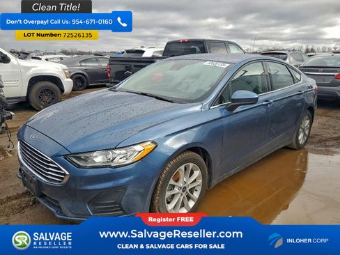 Used 2019 Ford Fusion SE image 1