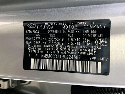 Used 2024 Hyundai Tucson SEL AWD/4WD image 36