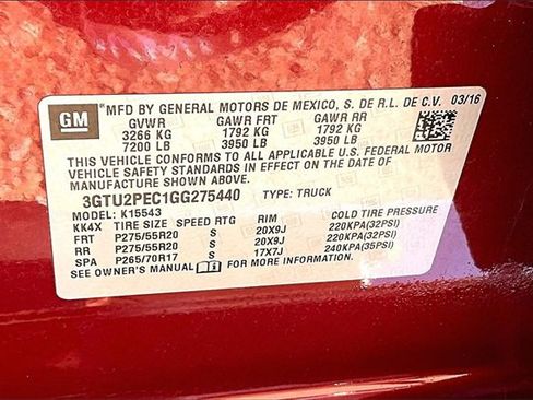 Used 2016 GMC Sierra 1500 Denali w/ Enhanced Driver Alert Package image 35