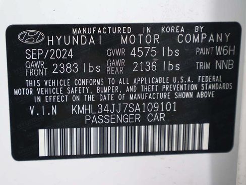Certified 2025 Hyundai Sonata SEL FWD image 42