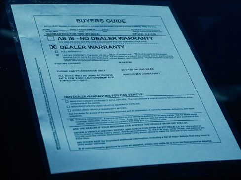 Used 2025 RAM 1500 Tradesman w/ Night Edition image 51