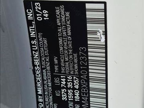 Used 2023 Mercedes-Benz EQS 580 4MATIC SUV image 24