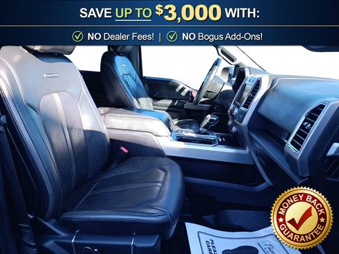 Used 2015 Ford F150 Platinum w/ Equipment Group 701A Luxury image 21