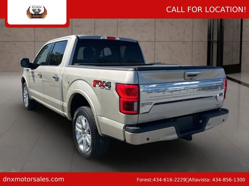 Used 2018 Ford F150 Platinum w/ Equipment Group 701A Luxury image 3