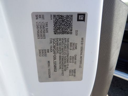 Used 2020 Chevrolet Express 2500 w/ Safety Package image 55