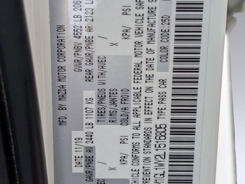 Used 2020 MAZDA MAZDA6 Grand Touring Reserve image 23