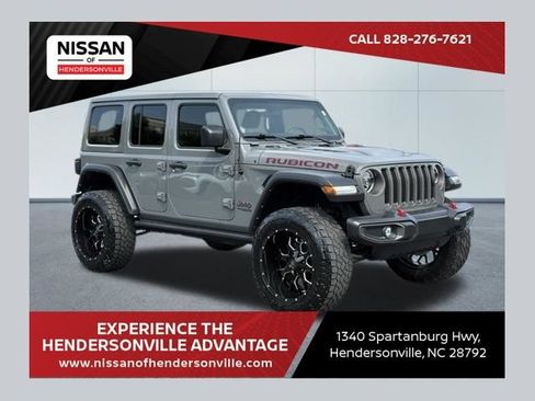 Used 2021 Jeep Wrangler Unlimited Rubicon w/ LED Lighting Group AWD/4WD image 1