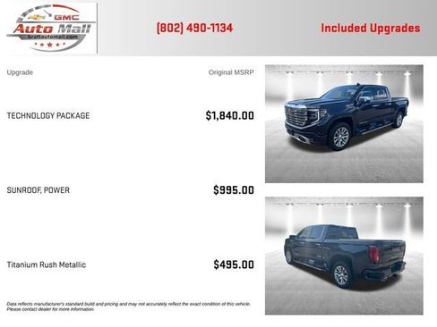 Used 2023 GMC Sierra 1500 Denali w/ Technology Package AWD/4WD image 4