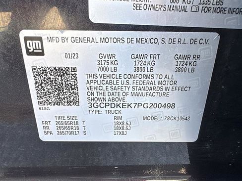 Used 2023 Chevrolet Silverado 1500 LT AWD/4WD image 34