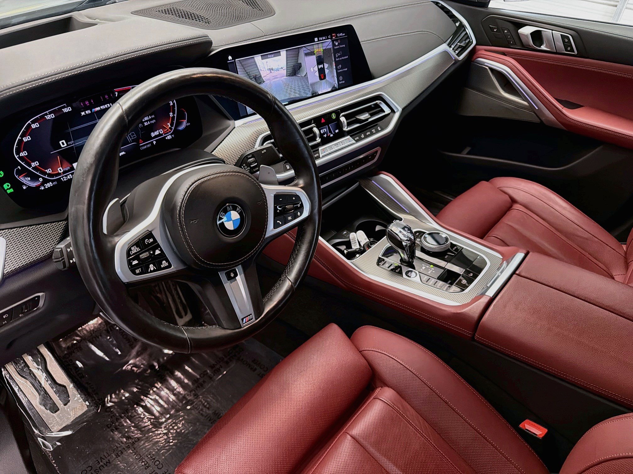 Used 2021 BMW X6 M50i w/ Executive Package AWD/4WD image 7