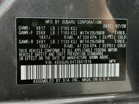 New 2026 Subaru Crosstrek 2.5i Limited AWD/4WD image 30