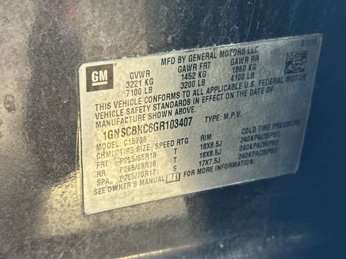 Used 2016 Chevrolet Tahoe LT image 30