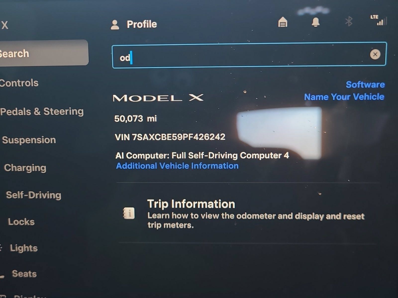 Used 2023 Tesla Model X AWD/4WD image 6