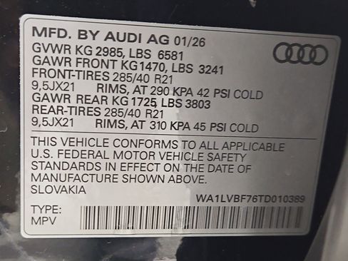 New 2026 Audi Q7 3.0T Premium Plus image 49