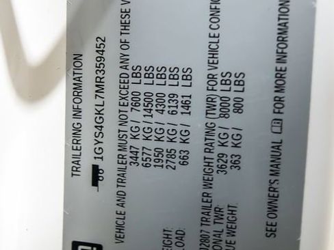 Certified 2021 Cadillac Escalade Sport Platinum w/ Heavy-Duty Trailer Package AWD/4WD image 33