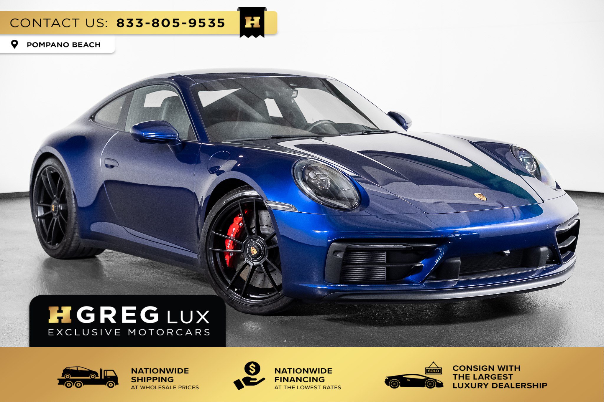 Used 2024 Porsche 911 Carrera GTS w/ Premium Package RWD image 1